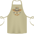 Rising Pheonix Motivational Message Quote Cotton Apron 100% Organic Khaki