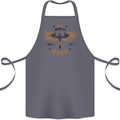 Rising Pheonix Motivational Message Quote Cotton Apron 100% Organic Steel
