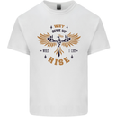 Rising Pheonix Motivational Message Quote Kids T-Shirt Childrens White