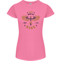 Rising Pheonix Motivational Message Quote Womens Petite Cut T-Shirt Azalea