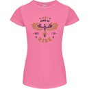 Rising Pheonix Motivational Message Quote Womens Petite Cut T-Shirt Azalea