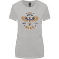 Rising Pheonix Motivational Message Quote Womens Wider Cut T-Shirt Sports Grey