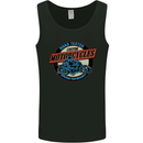 Road Tested Custom Motorcycles Biker Mens Vest Tank Top Black