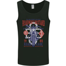 Roadway Bastard Motorcycle Biker Motorbike Mens Vest Tank Top Black