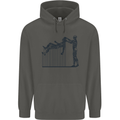 Robot Maintenance AI Futuristic SC-FI Childrens Kids Hoodie Storm Grey