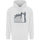 Robot Maintenance AI Futuristic SC-FI Childrens Kids Hoodie White