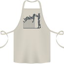 Robot Maintenance AI Futuristic SC-FI Cotton Apron 100% Organic Natural