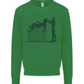 Robot Maintenance AI Futuristic SC-FI Kids Sweatshirt Jumper Irish Green