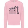 Robot Maintenance AI Futuristic SC-FI Kids Sweatshirt Jumper Light Pink