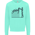 Robot Maintenance AI Futuristic SC-FI Kids Sweatshirt Jumper Peppermint