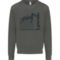 Robot Maintenance AI Futuristic SC-FI Kids Sweatshirt Jumper Storm Grey