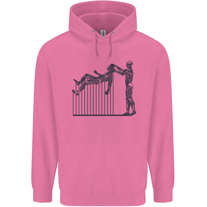 Robot Maintenance AI Futuristic SC-FI Mens 80% Cotton Hoodie Azelea