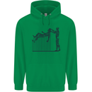 Robot Maintenance AI Futuristic SC-FI Mens 80% Cotton Hoodie Irish Green