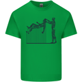 Robot Maintenance AI Futuristic SC-FI Mens Cotton T-Shirt Tee Top Irish Green
