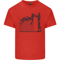 Robot Maintenance AI Futuristic SC-FI Mens Cotton T-Shirt Tee Top Red