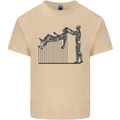 Robot Maintenance AI Futuristic SC-FI Mens Cotton T-Shirt Tee Top Sand