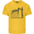 Robot Maintenance AI Futuristic SC-FI Mens Cotton T-Shirt Tee Top Yellow