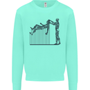 Robot Maintenance AI Futuristic SC-FI Mens Sweatshirt Jumper Peppermint