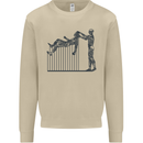 Robot Maintenance AI Futuristic SC-FI Mens Sweatshirt Jumper Sand