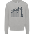 Robot Maintenance AI Futuristic SC-FI Mens Sweatshirt Jumper Sports Grey
