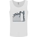 Robot Maintenance AI Futuristic SC-FI Mens Vest Tank Top White