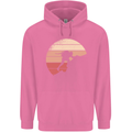 Rock Climber Climbing Mountaineering Childrens Kids Hoodie Azalea