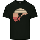 Rock Climber Climbing Mountaineering Kids T-Shirt Childrens Black