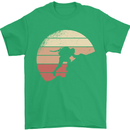 Rock Climber Climbing Mountaineering Mens T-Shirt 100% Cotton Irish Green