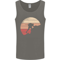 Rock Climber Climbing Mountaineering Mens Vest Tank Top Charcoal