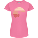Rock Climber Climbing Mountaineering Womens Petite Cut T-Shirt Azalea