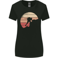Rock Climber Climbing Mountaineering Womens Wider Cut T-Shirt Black