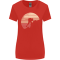 Rock Climber Climbing Mountaineering Womens Wider Cut T-Shirt Red