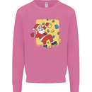 Rock Climbing Santa Funny Christmas Climber Mens Sweatshirt Jumper Azalea