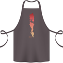 Rock Climbing There's No Limit Climber Cotton Apron 100% Organic Dark Grey