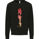 Rock Climbing There's No Limit Climber Mens Sweatshirt Jumper Black