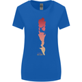 Rock Climbing There's No Limit Climber Womens Wider Cut T-Shirt Royal Blue