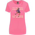 Rock Climbing the Impossible Funny Climber Womens Wider Cut T-Shirt Azalea