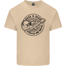Rock Is Dead Funny Music Rock n Roll Guitar Mens Cotton T-Shirt Tee Top Sand