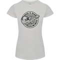 Rock Is Dead Funny Music Rock n Roll Guitar Womens Petite Cut T-Shirt Sports Grey