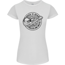 Rock Is Dead Funny Music Rock n Roll Guitar Womens Petite Cut T-Shirt White