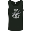 Rock Music Salute Mens Vest Tank Top Black