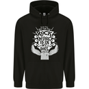 Rock Music is In My Soul Guitar Childrens Kids Hoodie Black