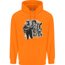 Rock Was Better Before Electric Guitar Music Childrens Kids Hoodie Orange