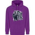 Rock Was Better Before Electric Guitar Music Childrens Kids Hoodie Purple
