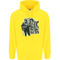 Rock Was Better Before Electric Guitar Music Childrens Kids Hoodie Yellow