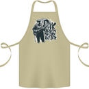 Rock Was Better Before Electric Guitar Music Cotton Apron 100% Organic Khaki
