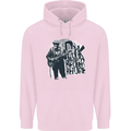 Rock Was Better Before Electric Guitar Music Mens 80% Cotton Hoodie Light Pink