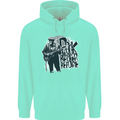 Rock Was Better Before Electric Guitar Music Mens 80% Cotton Hoodie Peppermint