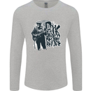 Rock Was Better Before Electric Guitar Music Mens Long Sleeve T-Shirt Sports Grey