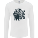 Rock Was Better Before Electric Guitar Music Mens Long Sleeve T-Shirt White